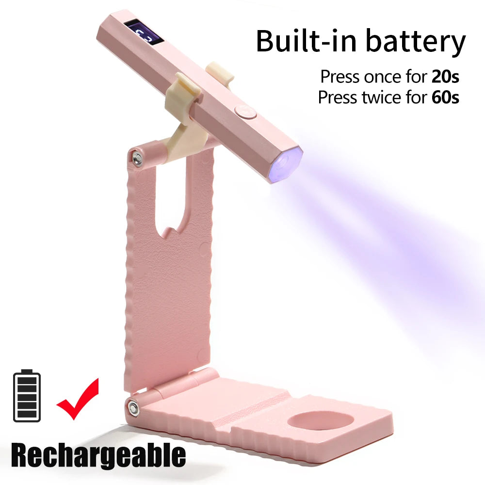 Cordless UV/LED Handheld Light/Light With Stand